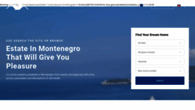 What Real-estate-in-montenegro.com website looked like in 2023 (1 year ago)