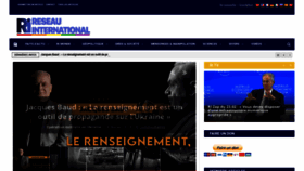 What Reseauinternational.net website looked like in 2023 (1 year ago)