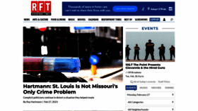 What Riverfronttimes.com website looked like in 2023 (1 year ago)