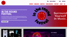 What Roundhouse.org.uk website looked like in 2023 (1 year ago)