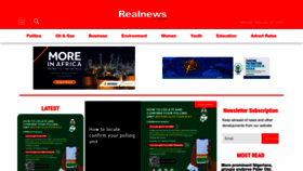What Realnewsmagazine.net website looked like in 2023 (1 year ago)