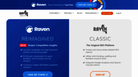 What Raventools.com website looked like in 2023 (2 years ago)