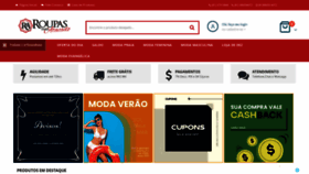 What Roupasparaatacado.com.br website looked like in 2023 (1 year ago)