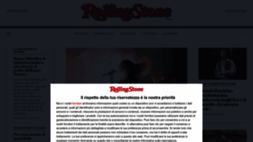 What Rollingstone.it website looked like in 2023 (1 year ago)