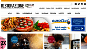 What Ristorazioneitalianamagazine.it website looked like in 2023 (1 year ago)