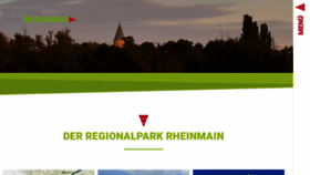 What Regionalpark-rheinmain.de website looked like in 2023 (1 year ago)