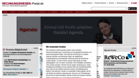 What Rechnungswesen-portal.de website looked like in 2023 (1 year ago)