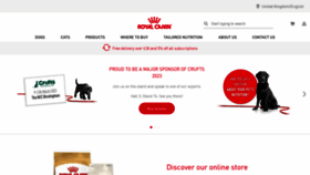 What Royalcanin.co.uk website looked like in 2023 (1 year ago)