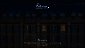 What Rubenshotel.com website looked like in 2023 (1 year ago)