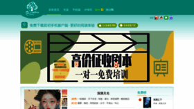 What Ruochu.com website looked like in 2023 (1 year ago)