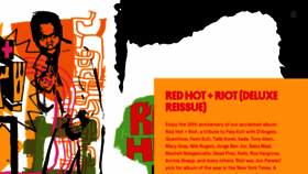 What Redhot.org website looked like in 2023 (1 year ago)
