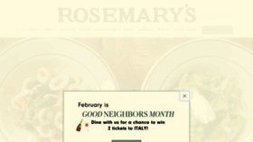 What Rosemarysnyc.com website looked like in 2023 (1 year ago)
