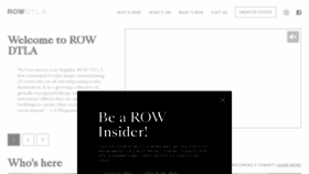 What Rowdtla.com website looked like in 2023 (1 year ago)