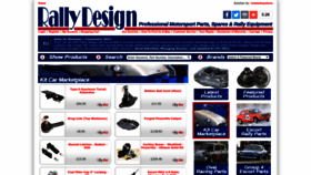 What Rallydesign.co.uk website looked like in 2023 (1 year ago)