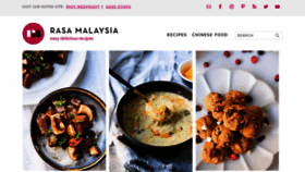What Rasamalaysia.com website looked like in 2023 (1 year ago)