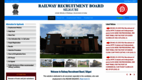 What Rrbsiliguri.gov.in website looked like in 2023 (1 year ago)