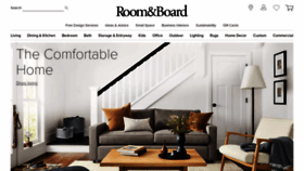 What Roomandboard.com website looked like in 2023 (1 year ago)