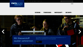 What Rwth-aachen.de website looked like in 2023 (1 year ago)