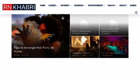 What Rnkhabri.com website looked like in 2023 (1 year ago)