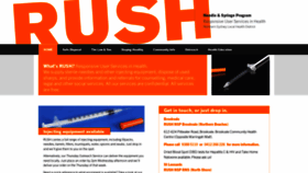 What Rushnsp.org.au website looked like in 2023 (1 year ago)