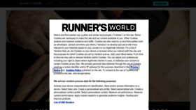 What Runnersworld.co.uk website looked like in 2023 (1 year ago)