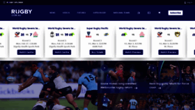 What Rugby.com.au website looked like in 2023 (1 year ago)