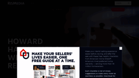 What Rismedia.com website looked like in 2023 (2 years ago)
