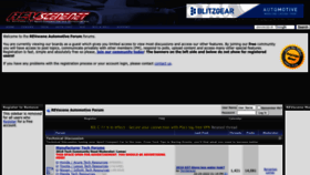 What Revscene.net website looked like in 2023 (2 years ago)