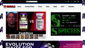 What Rxmuscle.com website looked like in 2023 (1 year ago)