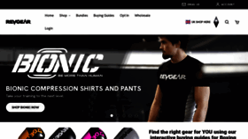 What Revgear.com website looked like in 2023 (1 year ago)