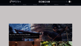 What Rpgsite.net website looked like in 2023 (1 year ago)