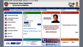 What Rajtax.gov.in website looked like in 2023 (1 year ago)