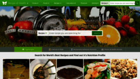 What Recipeofhealth.com website looked like in 2023 (1 year ago)