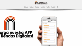 What Radiorama.mx website looked like in 2023 (2 years ago)