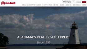 What Realtysouth.com website looked like in 2023 (1 year ago)