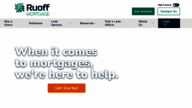 What Ruoff.com website looked like in 2023 (1 year ago)