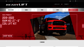 What Readylift.com website looked like in 2023 (1 year ago)