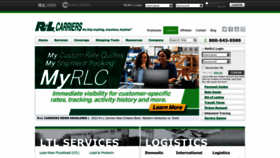What Rlcarriers.com website looked like in 2023 (1 year ago)