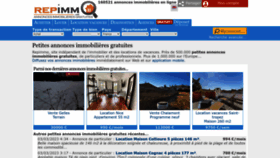 What Repimmo.com website looked like in 2023 (1 year ago)