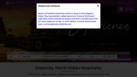 What Royalorchidhotels.com website looked like in 2023 (1 year ago)