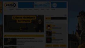 What Radio-bamberg.de website looked like in 2023 (1 year ago)