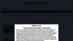 What Ragusanews.com website looked like in 2023 (1 year ago)