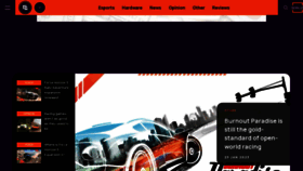 What Racinggames.gg website looked like in 2023 (1 year ago)