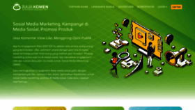 What Rajakomen.com website looked like in 2023 (1 year ago)