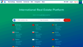 What Realting.com website looked like in 2023 (1 year ago)