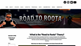 What Roadtoroota.com website looked like in 2023 (1 year ago)