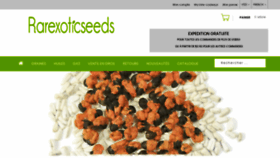 What Rarexoticseeds.com website looked like in 2023 (1 year ago)