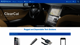 What Radtech.us website looked like in 2023 (2 years ago)