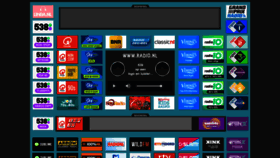 What Radio.nl website looked like in 2023 (1 year ago)