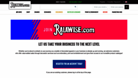 What Ralawise.com website looked like in 2023 (1 year ago)